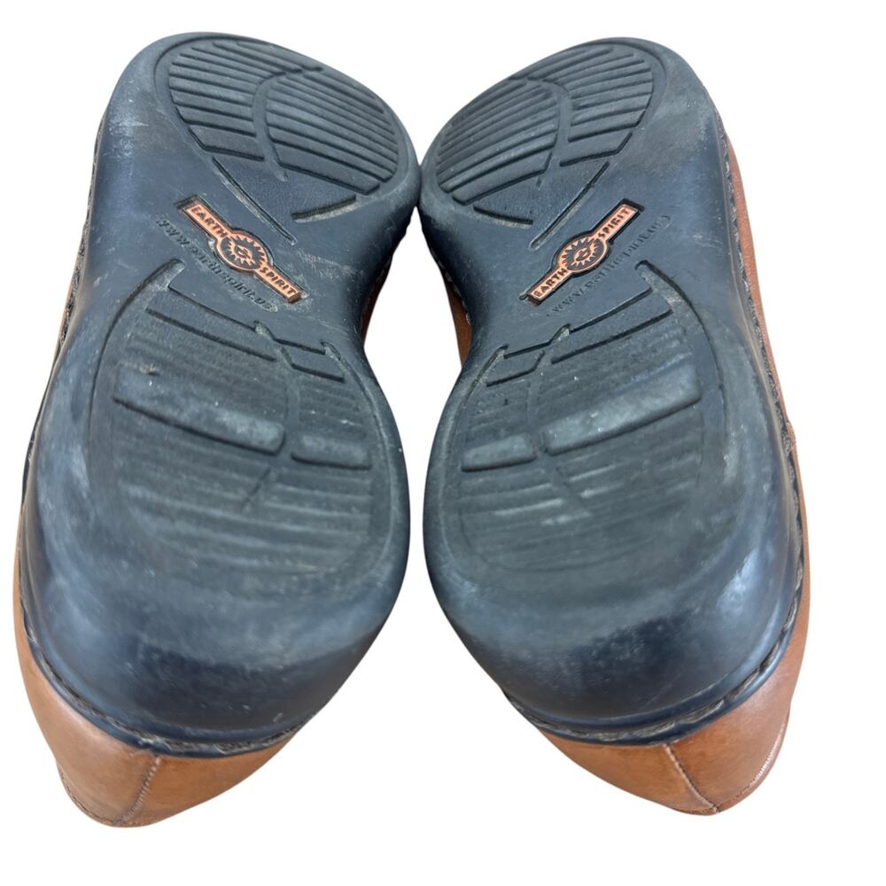 Earth Spirit Womens Size 11 Elliot Leather Mary Jane Flats Brown Comfort Granola - Picture 12 of 12